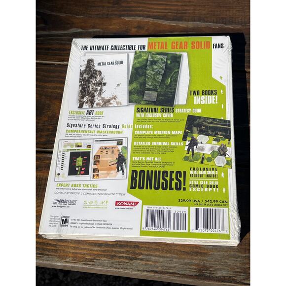 Metal Gear Solid 3: Snake Eater Limited Edition Official Strategy Guide Sealed - Picture 2 of 6